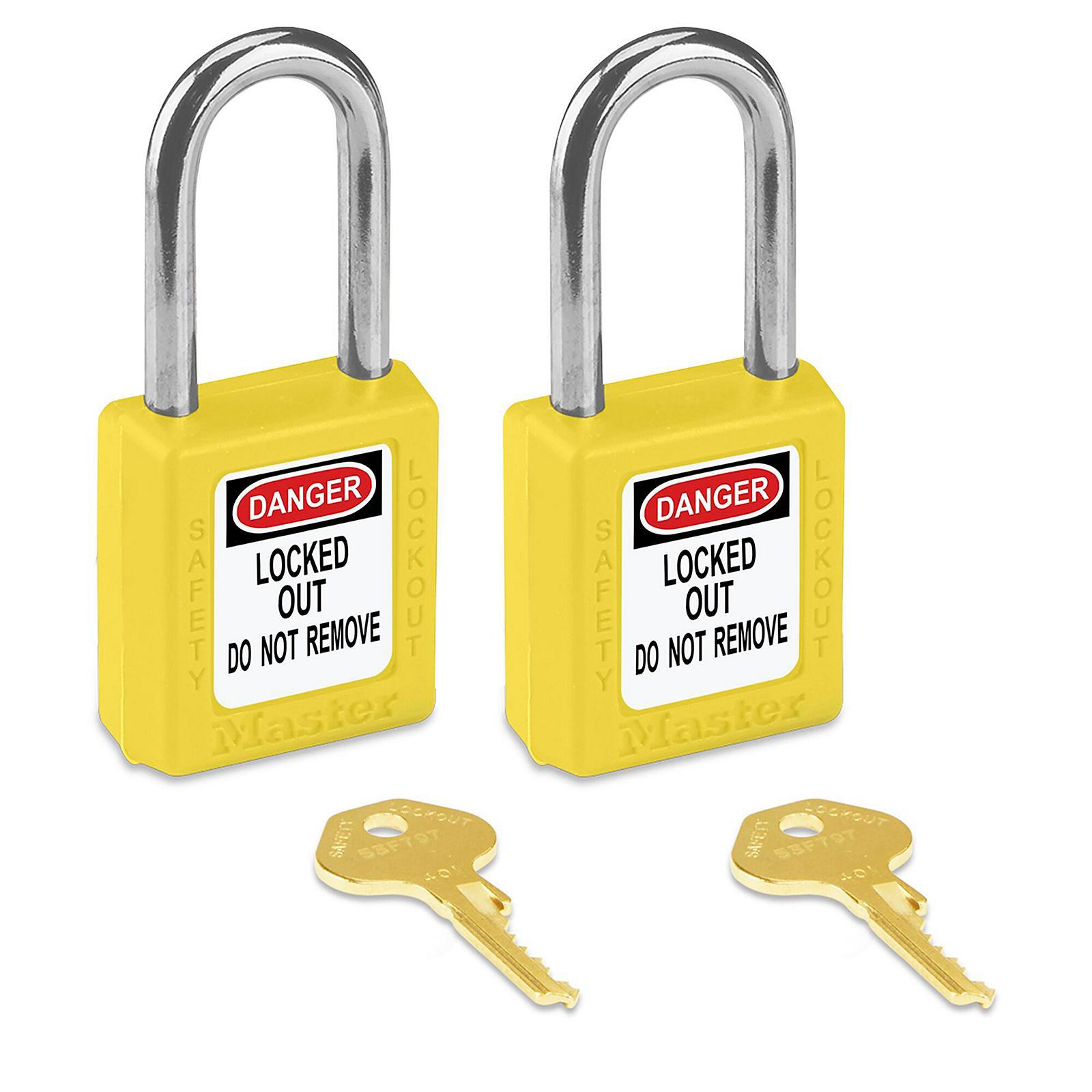 Lockout Padlock: Keyed Different, Key Re